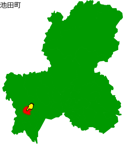 池田町の場所を示す画像1