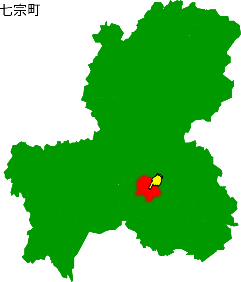 七宗町の場所を示す画像1