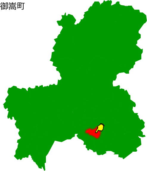 御嵩町の場所を示す画像1