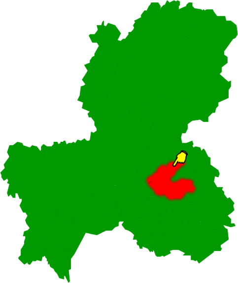 白川町の場所を示す画像2