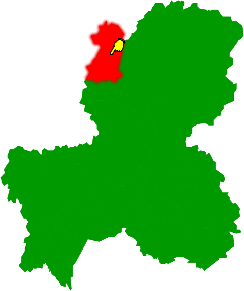 白川村の場所を示す画像2