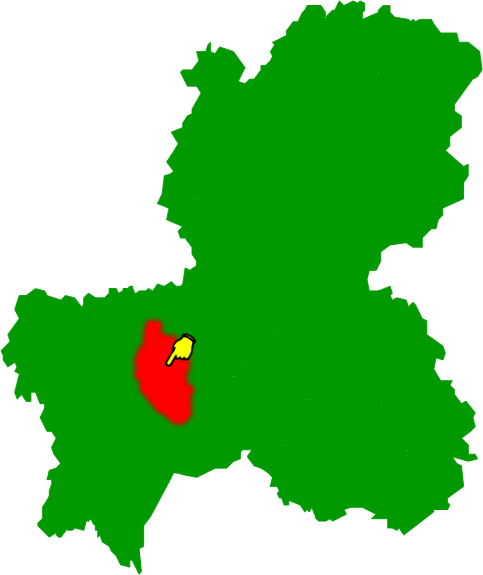 山県市の場所を示す画像2