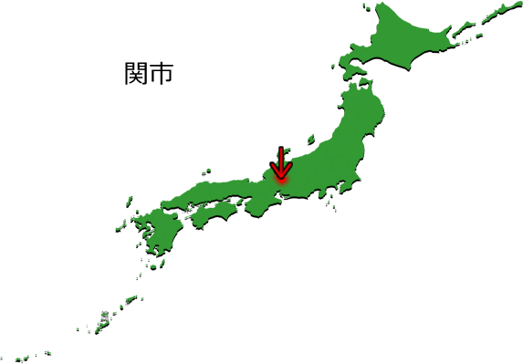 関市の場所を示す画像3