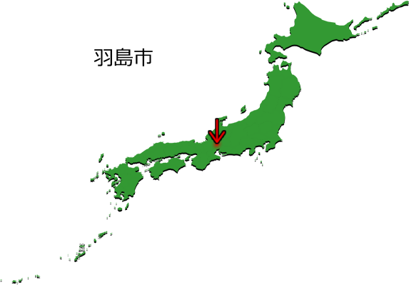 羽島市の場所を示す画像3