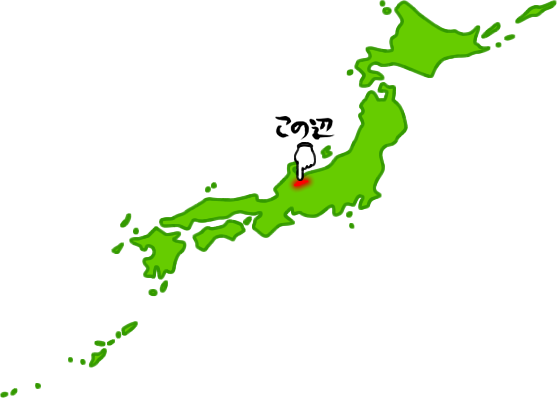飛騨市の場所を示す画像6
