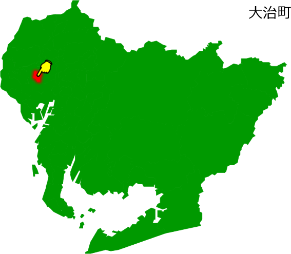 大治町の場所を示す画像1