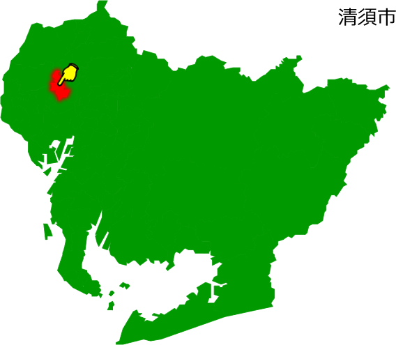 清須市の場所を示す画像1