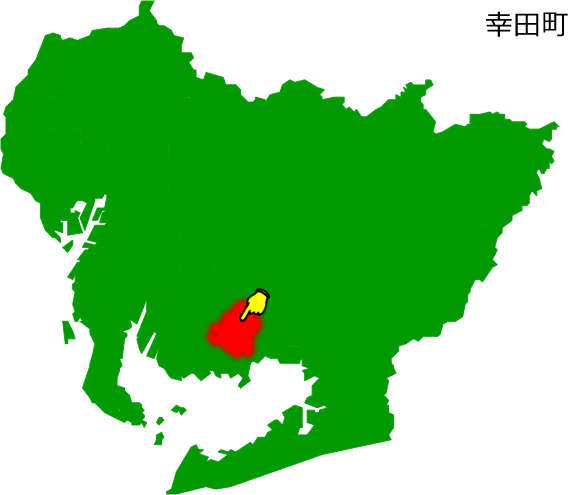 幸田町の場所を示す画像1
