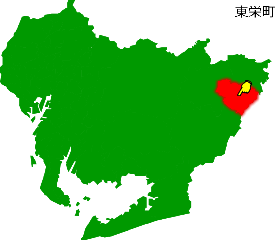 東栄町の場所を示す画像1