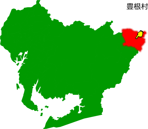 豊根村の場所を示す画像1