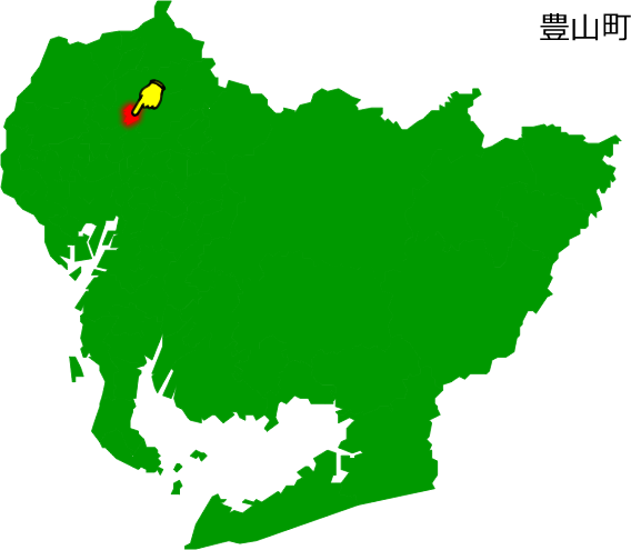 豊山町の場所を示す画像1