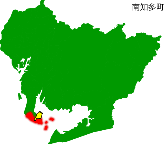 南知多町の場所を示す画像1