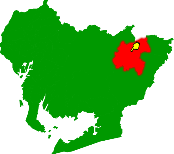 設楽町の場所を示す画像2