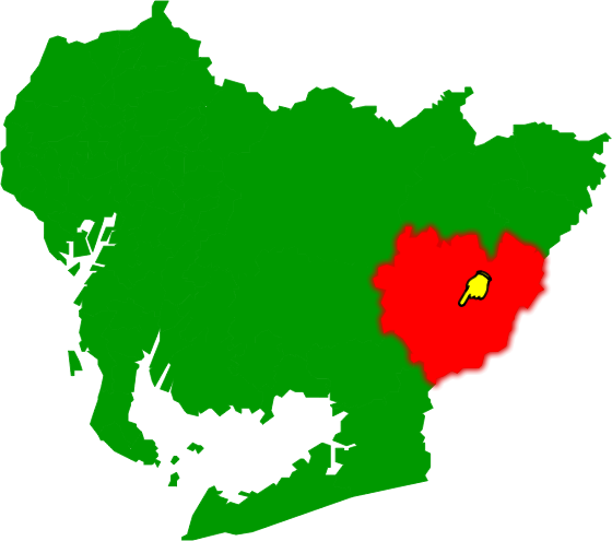 新城市の場所を示す画像2