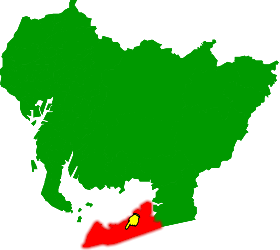 田原市の場所を示す画像2