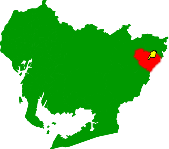 東栄町の場所を示す画像2