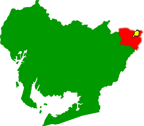 豊根村の場所を示す画像2