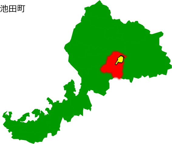 池田町の場所を示す画像1