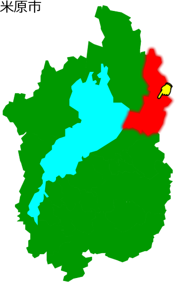 米原市の場所を示す画像1