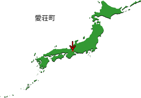 愛荘町の場所を示す画像3