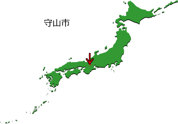 守山市の場所を示す画像3