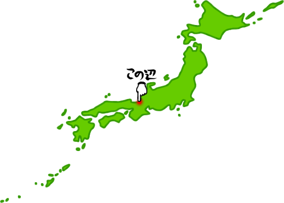 高島市の場所を示す画像6