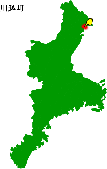 川越町の場所を示す画像1