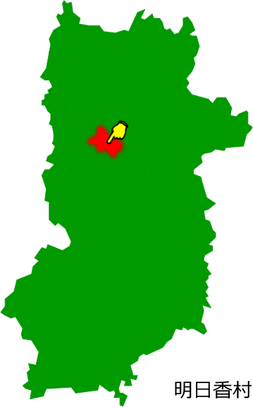 明日香村の場所を示す画像1