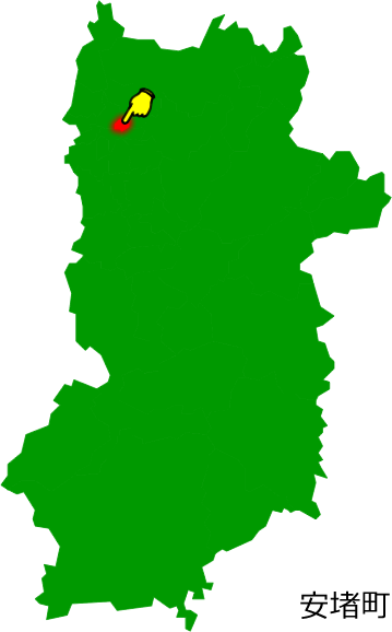 安堵町の場所を示す画像1