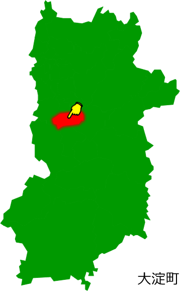 大淀町の場所を示す画像1