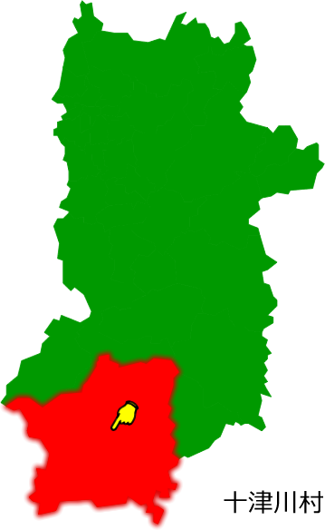 十津川村の場所を示す画像1