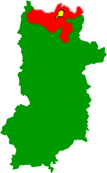 奈良市の場所を示す画像2