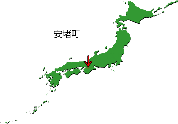 安堵町の場所を示す画像3