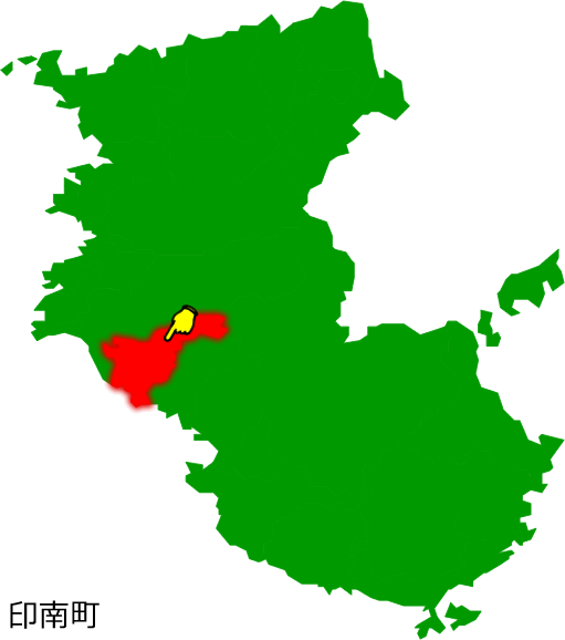 印南町の場所を示す画像1