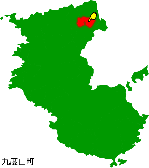 九度山町の場所を示す画像1