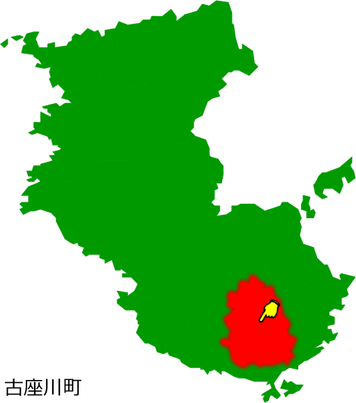 古座川町の場所を示す画像1