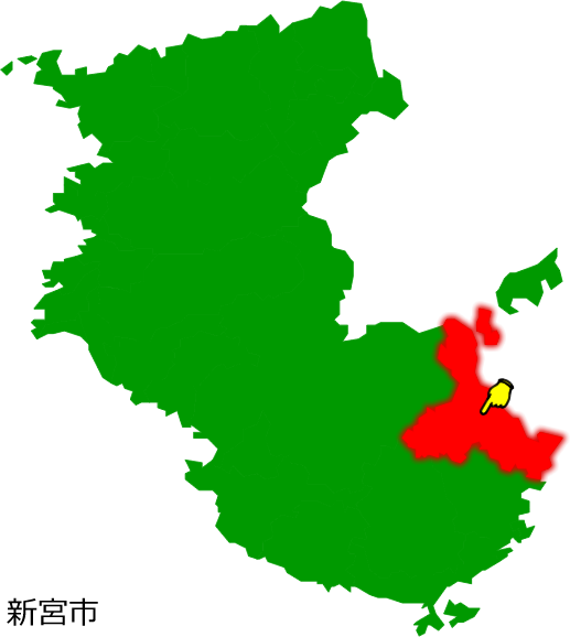 新宮市の場所を示す画像1