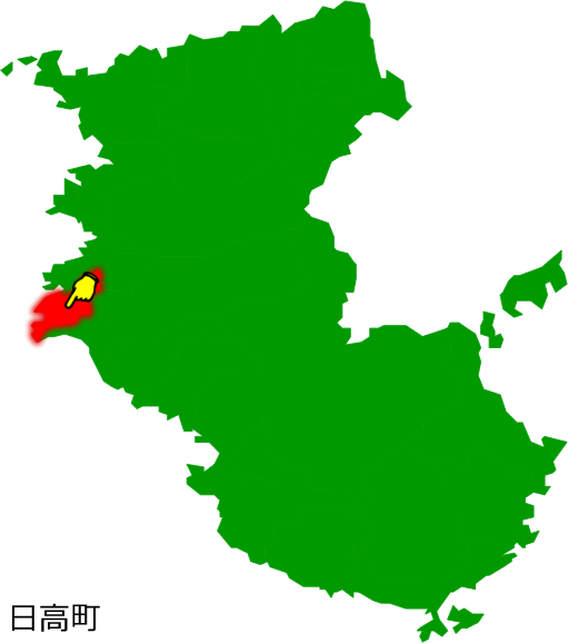 日高町の場所を示す画像1