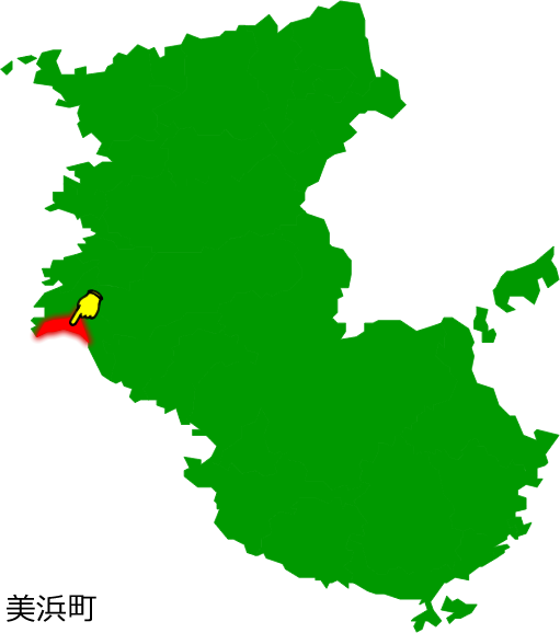 美浜町の場所を示す画像1