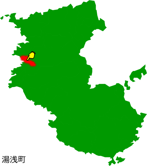 湯浅町の場所を示す画像1