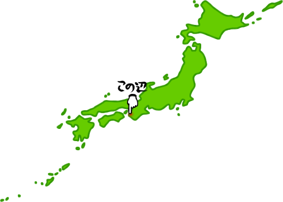 湯浅町の場所を示す画像6