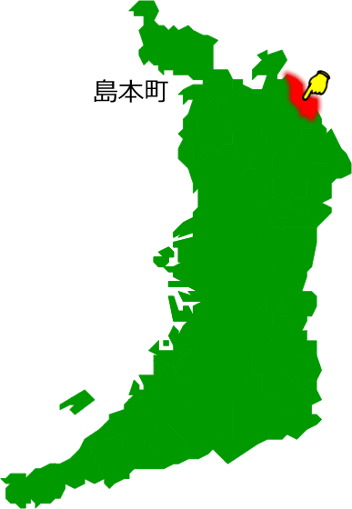 島本町の場所を示す画像1