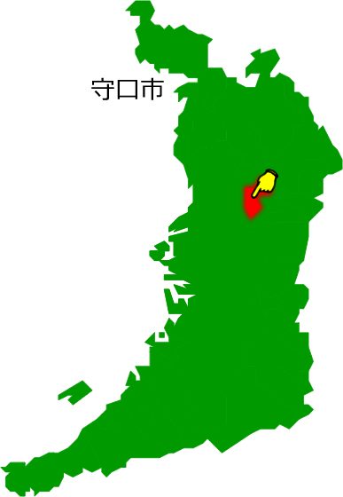 守口市の場所を示す画像1