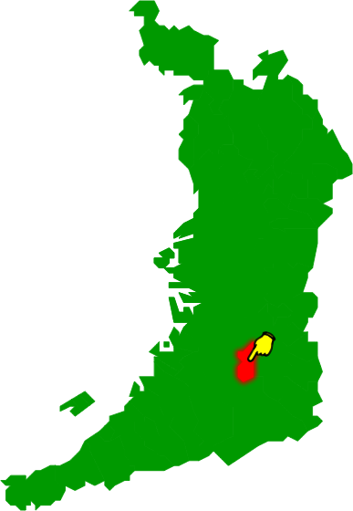 大阪狭山市の場所を示す画像2
