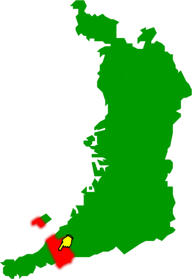 泉南市の場所を示す画像2