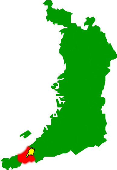 阪南市の場所を示す画像2