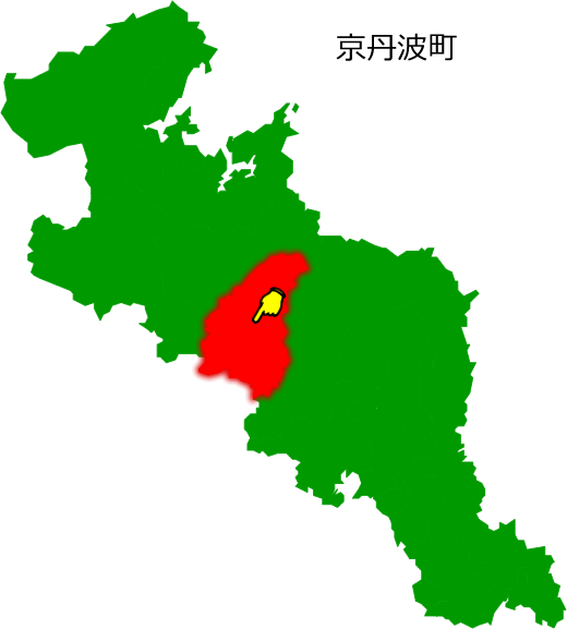 京丹波町の場所を示す画像1