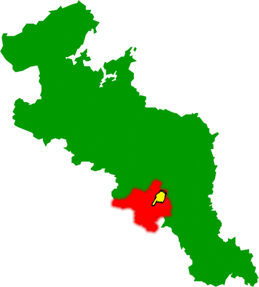 亀岡市の場所を示す画像2