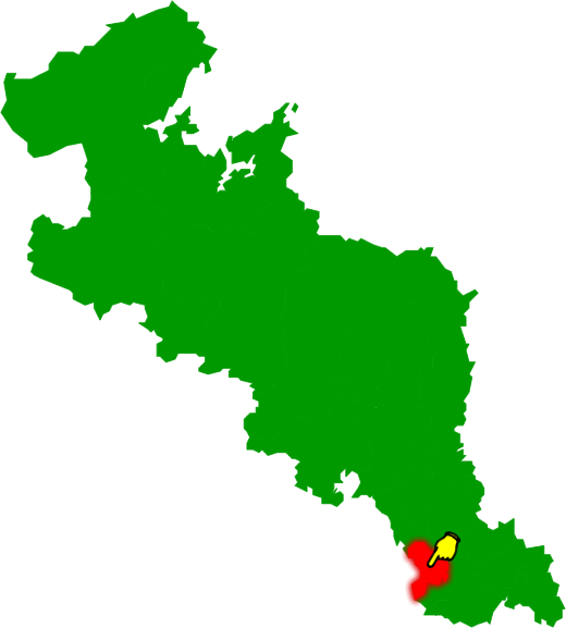 京田辺市の場所を示す画像2