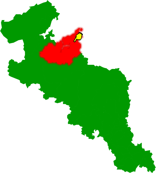 舞鶴市の場所を示す画像2